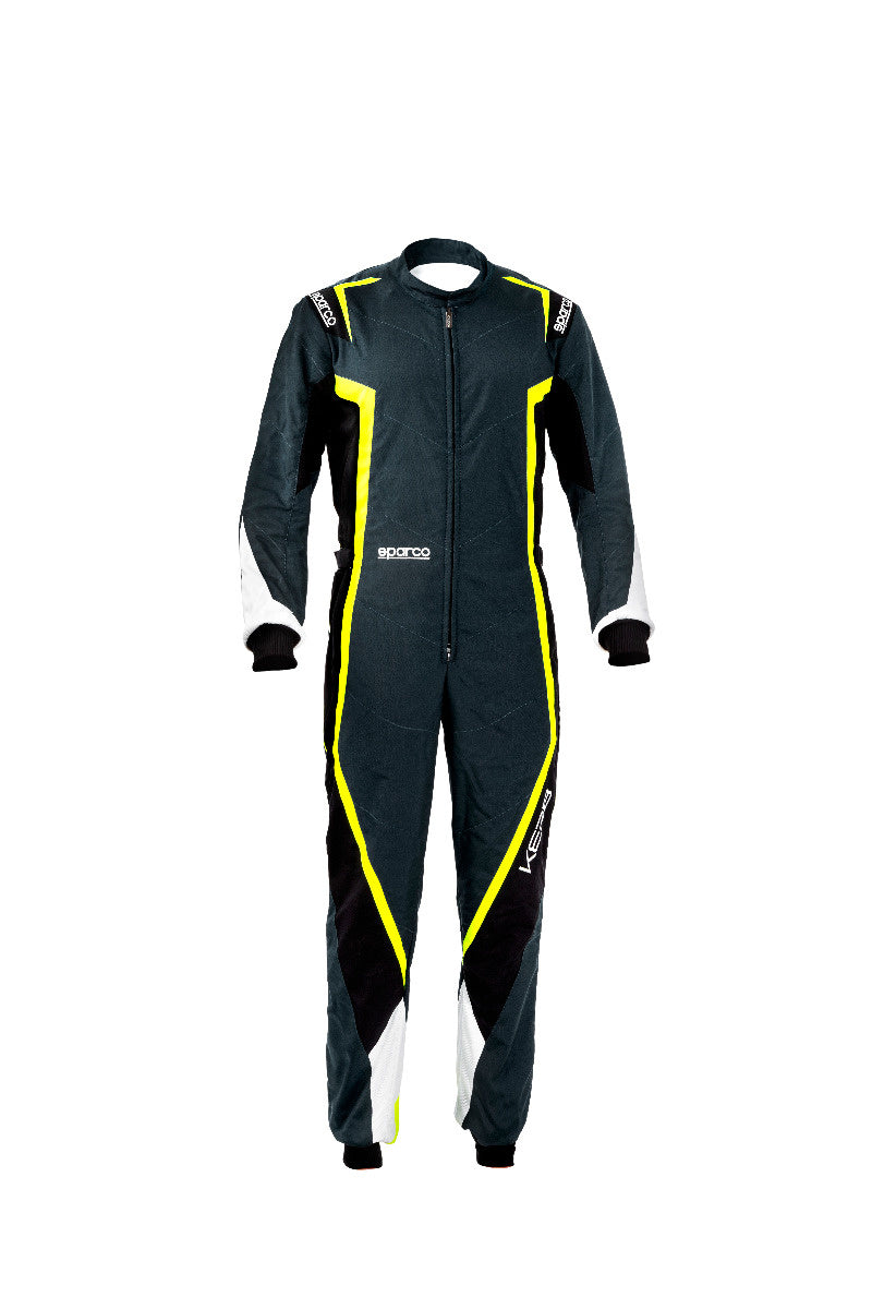 Combinaison de sécurité Sparco pour enfants gris/jaune/noir