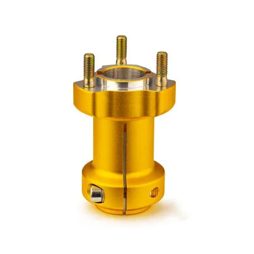 HQ aluminium wielnaaf 30 x 95mm goudkleurig - KartKings