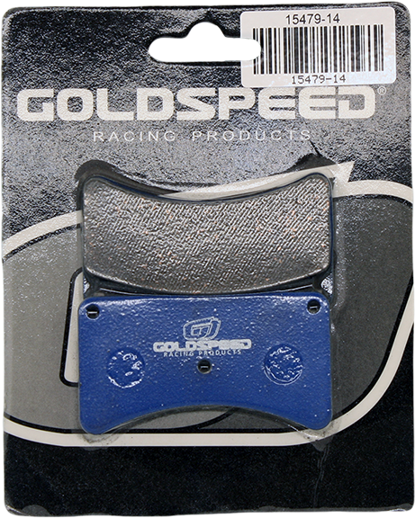 Jeu de plaquettes de frein Goldspeed Type Kellgate 4 et 5 Arrière
