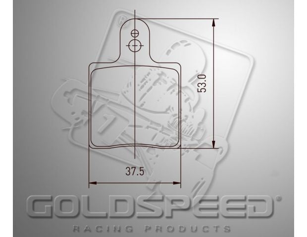Ensemble de remblok Goldspeed INTREPID ID-AMV TYPE FRONT