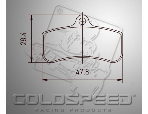 Ensemble de remblok Goldspeed PCR TYPE FRONT