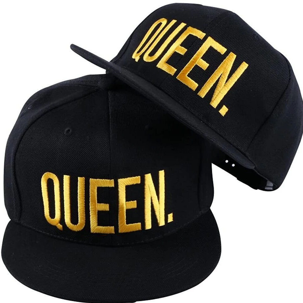 QUEEN Snapback Cap Black/Gold | Cap | Gold
