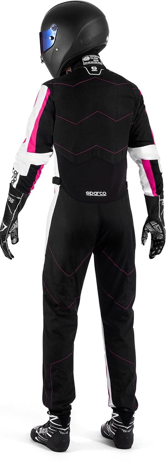 Combinaison femme Sparco Kerb Advanced noir/rose