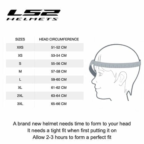 LS2 FF818 Storm III helm