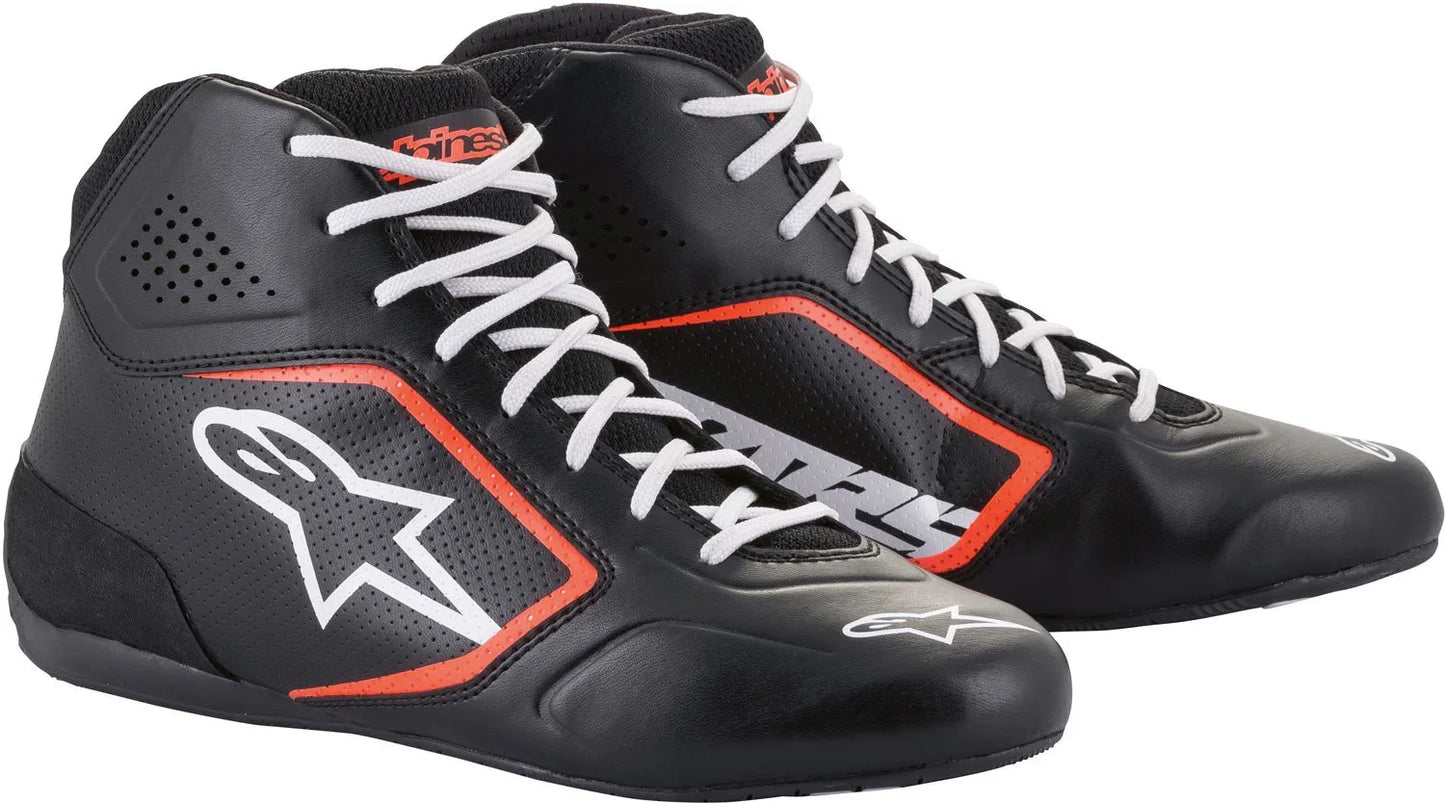 Alpinestars Tech-1 K V2 Start zwart / rood fluor - KartKings
