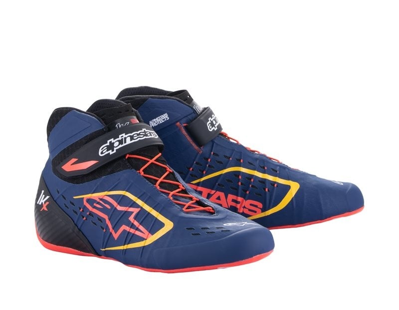 Alpinestars Tech-1 KX V2 Ultramanine bleu/rouge