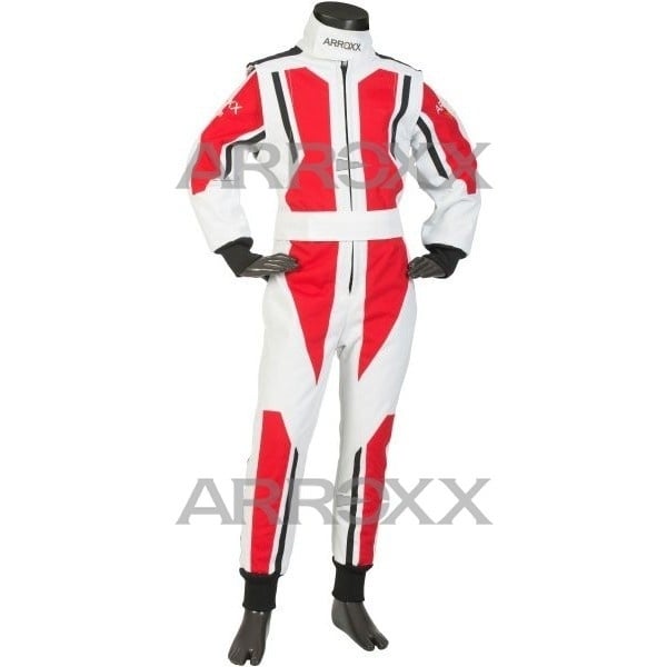 Combinaison Arroxx Niveau 2 Blanc/Rouge/Noir