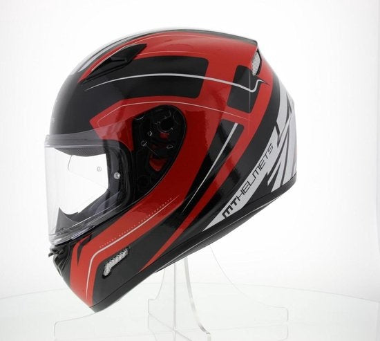 Casques MT Mugello noir/rouge