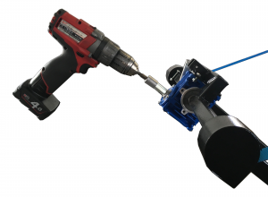 Dalmi Kart Lift alimenté par perceuse