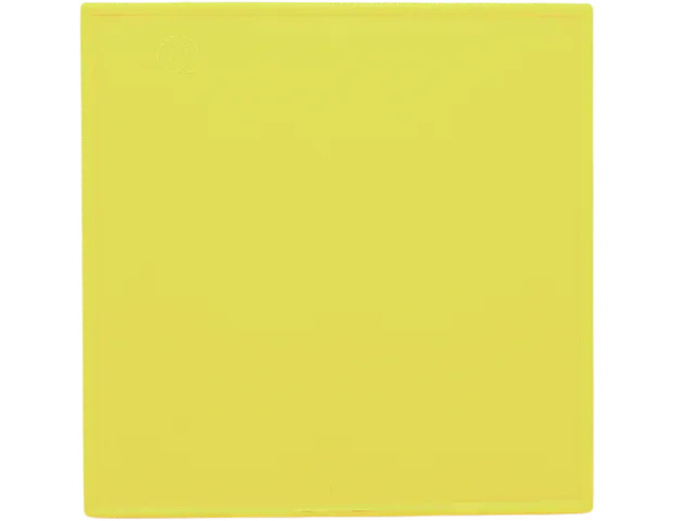 Goldspeed nummerbord geel 200x200mm - KartKings