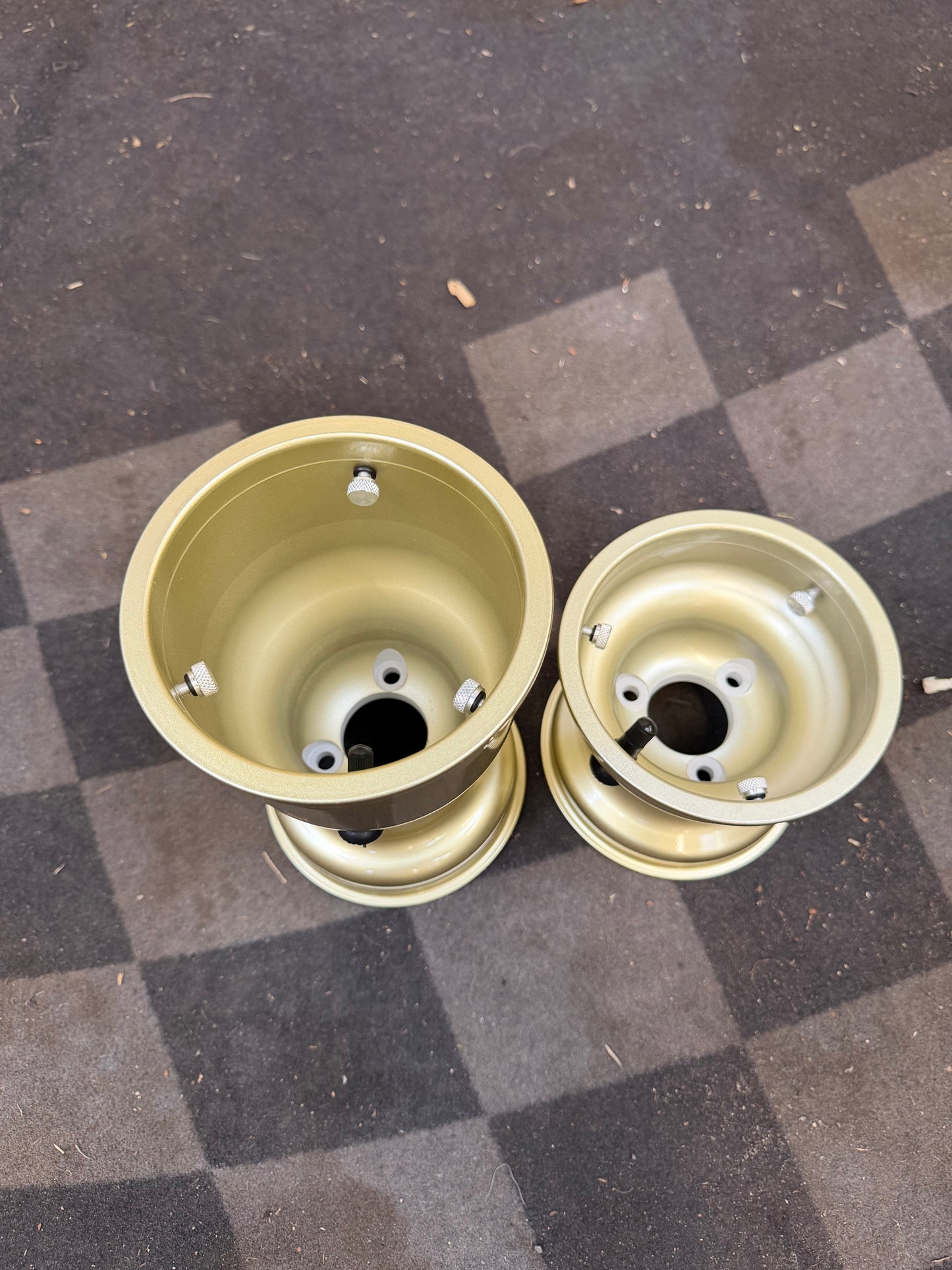 Velgenset MXJ magnesium 130/210mm