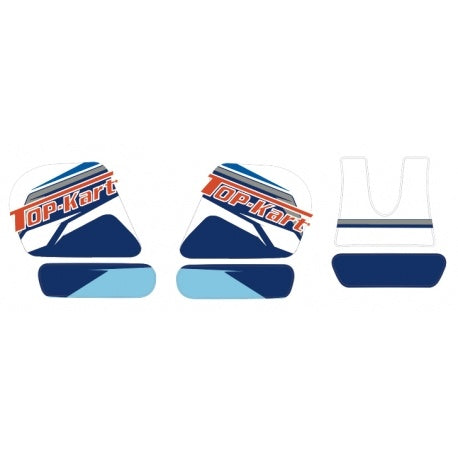 Kit d'autocollants pour réservoir Top Kart (réservoir Dreamer)
