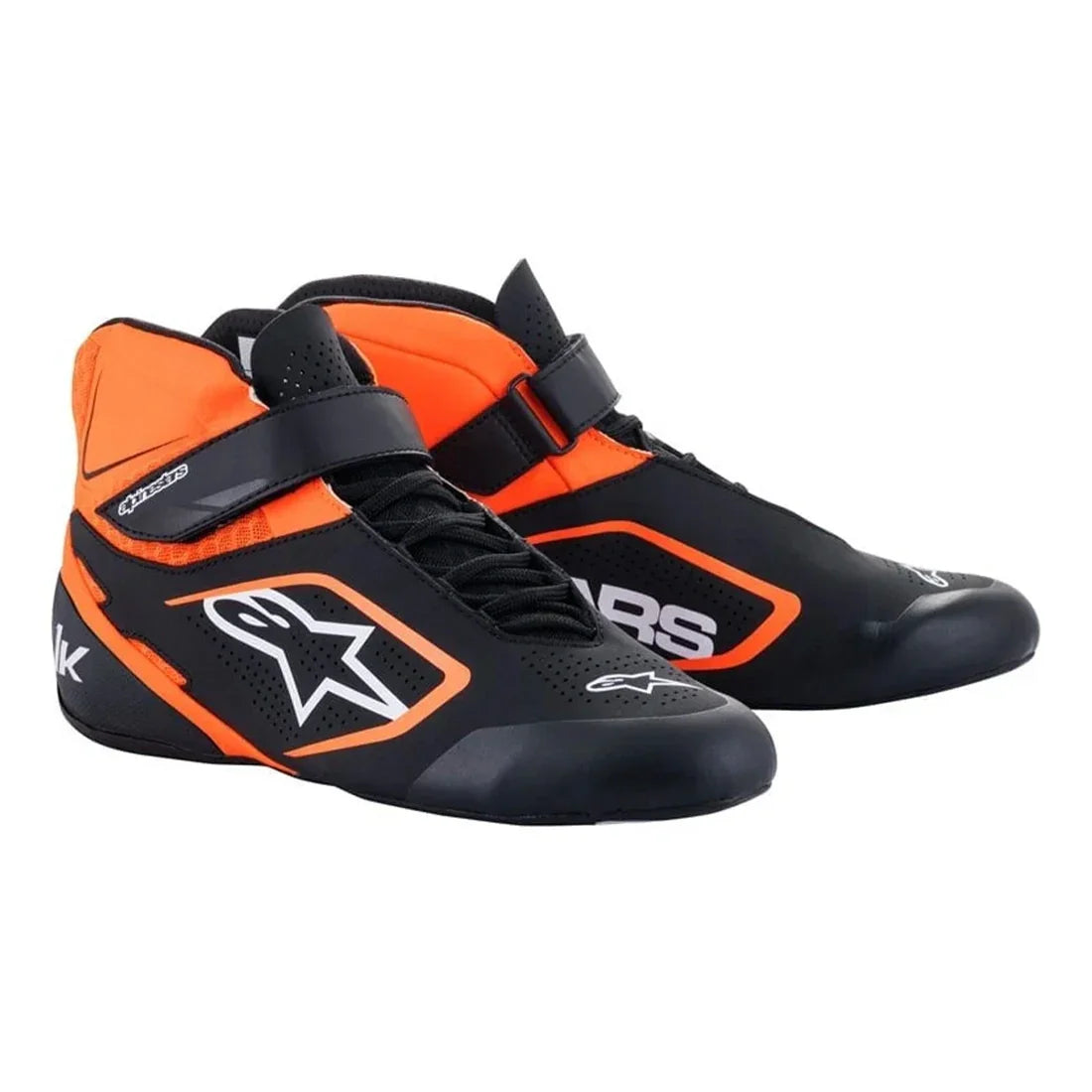 Alpinestars Tech 1 K V2 shoes zwart oranje - KartKings