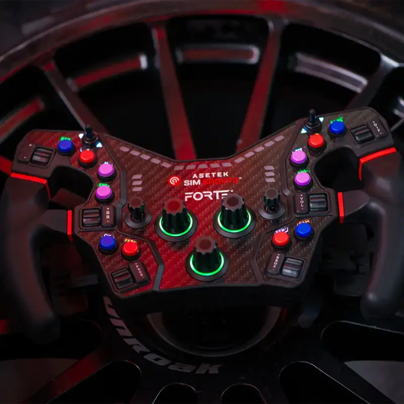 Asetek SimSports Steering Wheel Button Color Kit
