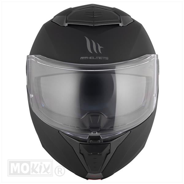 Casque système MT Helmets noir mat