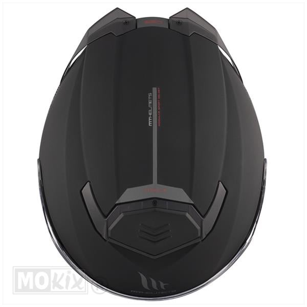 Casque système MT Helmets noir mat