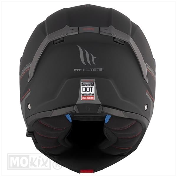 Casque système MT Helmets noir mat