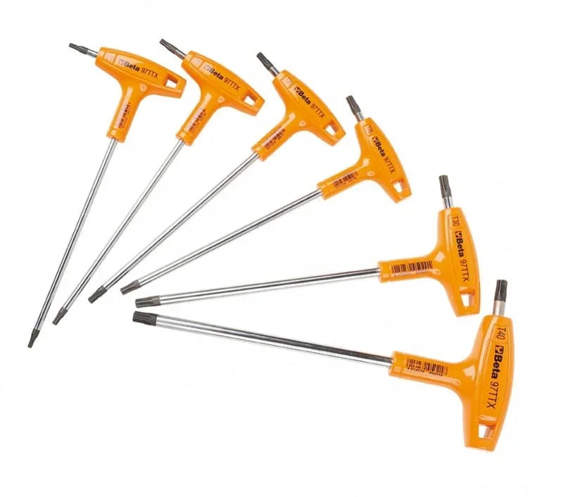 Beta Haakse torx sleutel set 6 delig - KartKings