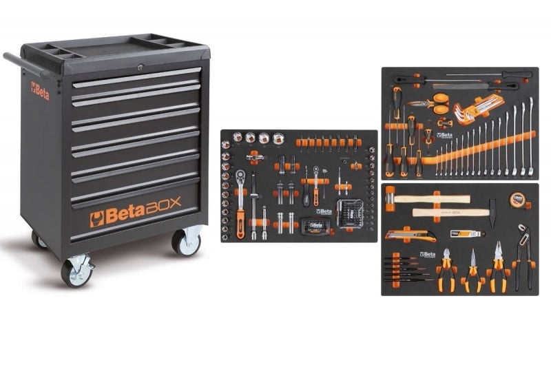 Chariot à outils Beta 196 pièces
