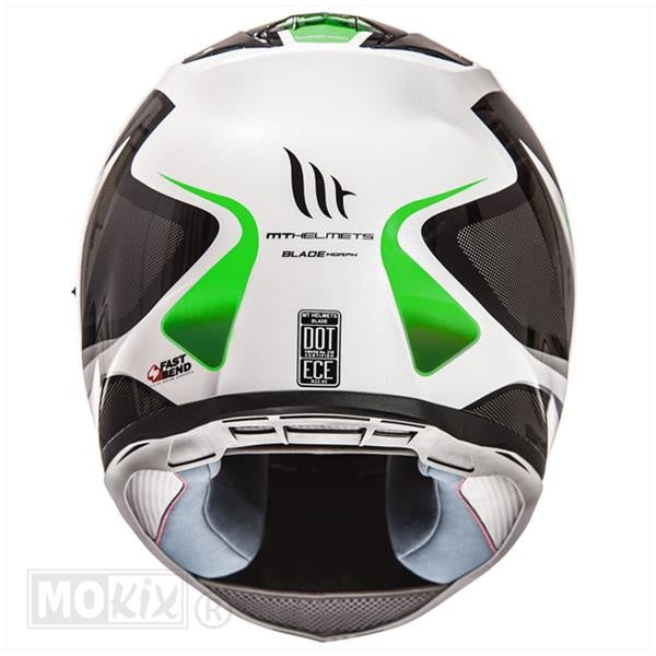 Casques MT Blade SV Morph Blanc/Vert