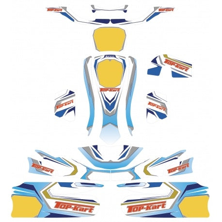 Autocollants Top Kart KG FP7