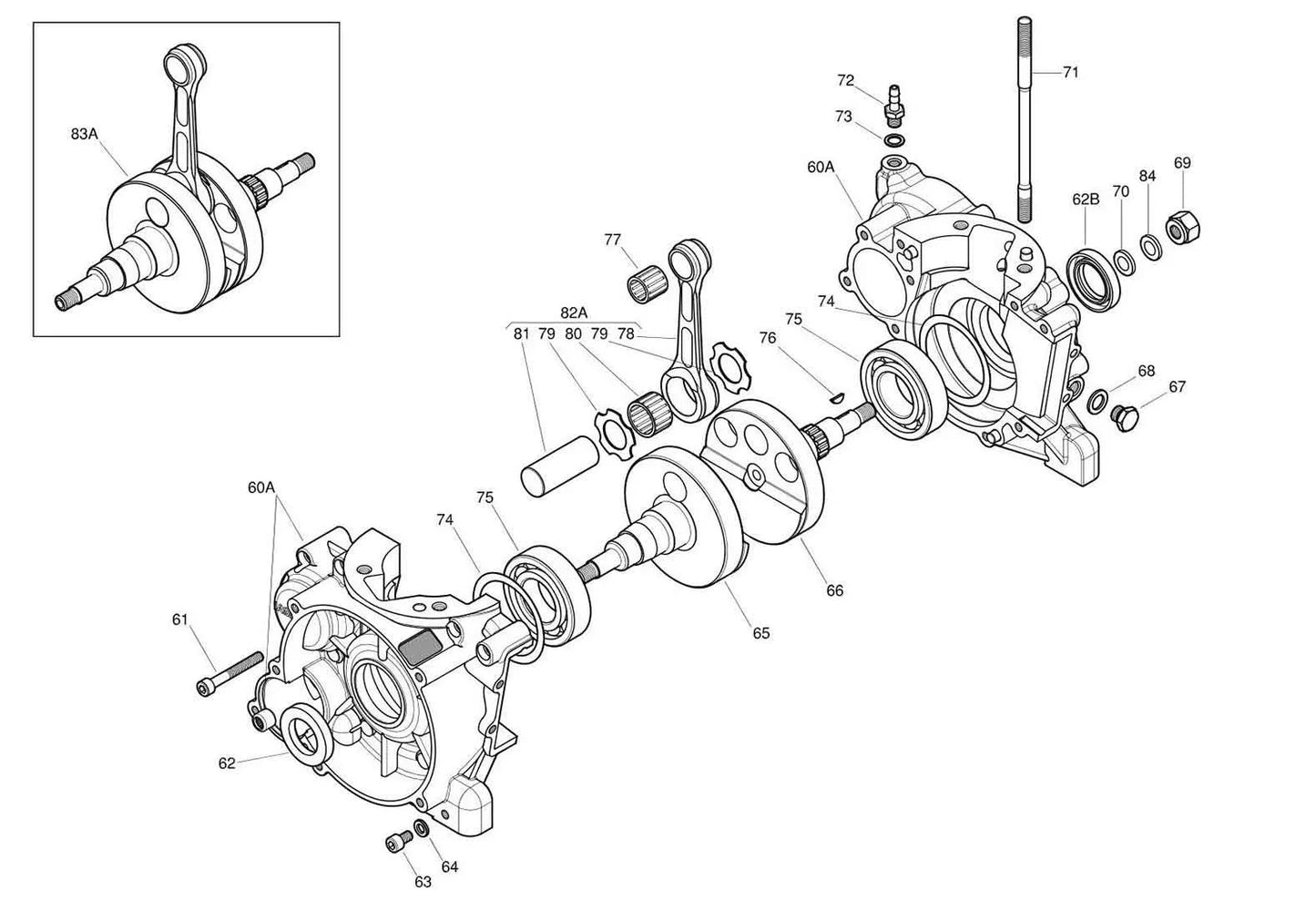 Iame X30 krukas compleet - KartKings