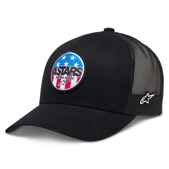 Casquette camionneur Alpinestars Highway noire