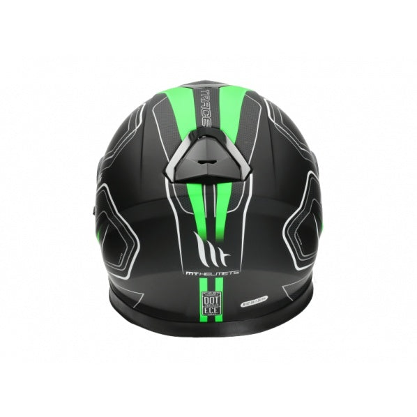 Casque MT Thunder 3 SV vert mat/noir