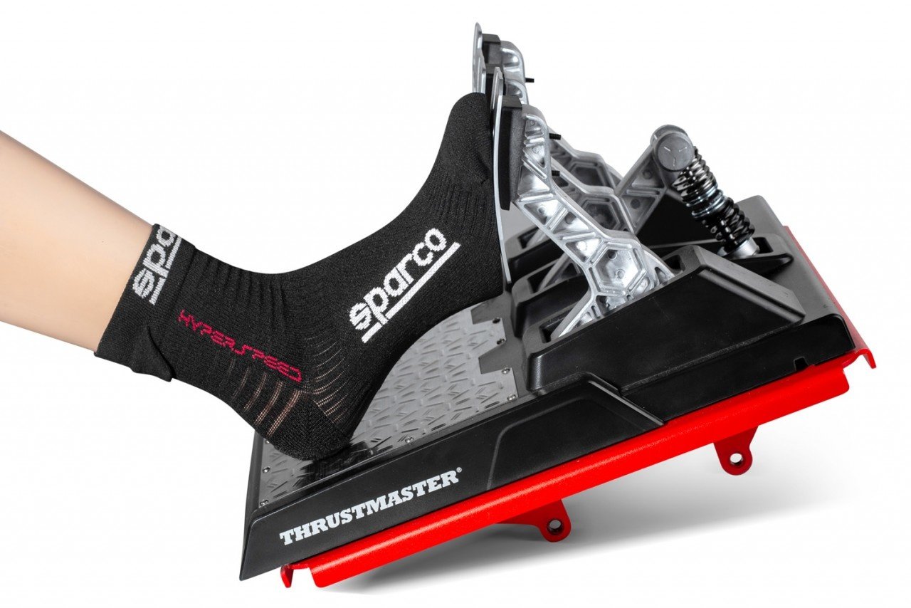 Chaussettes Sparco Gaming Hyperspeed noires/bleues