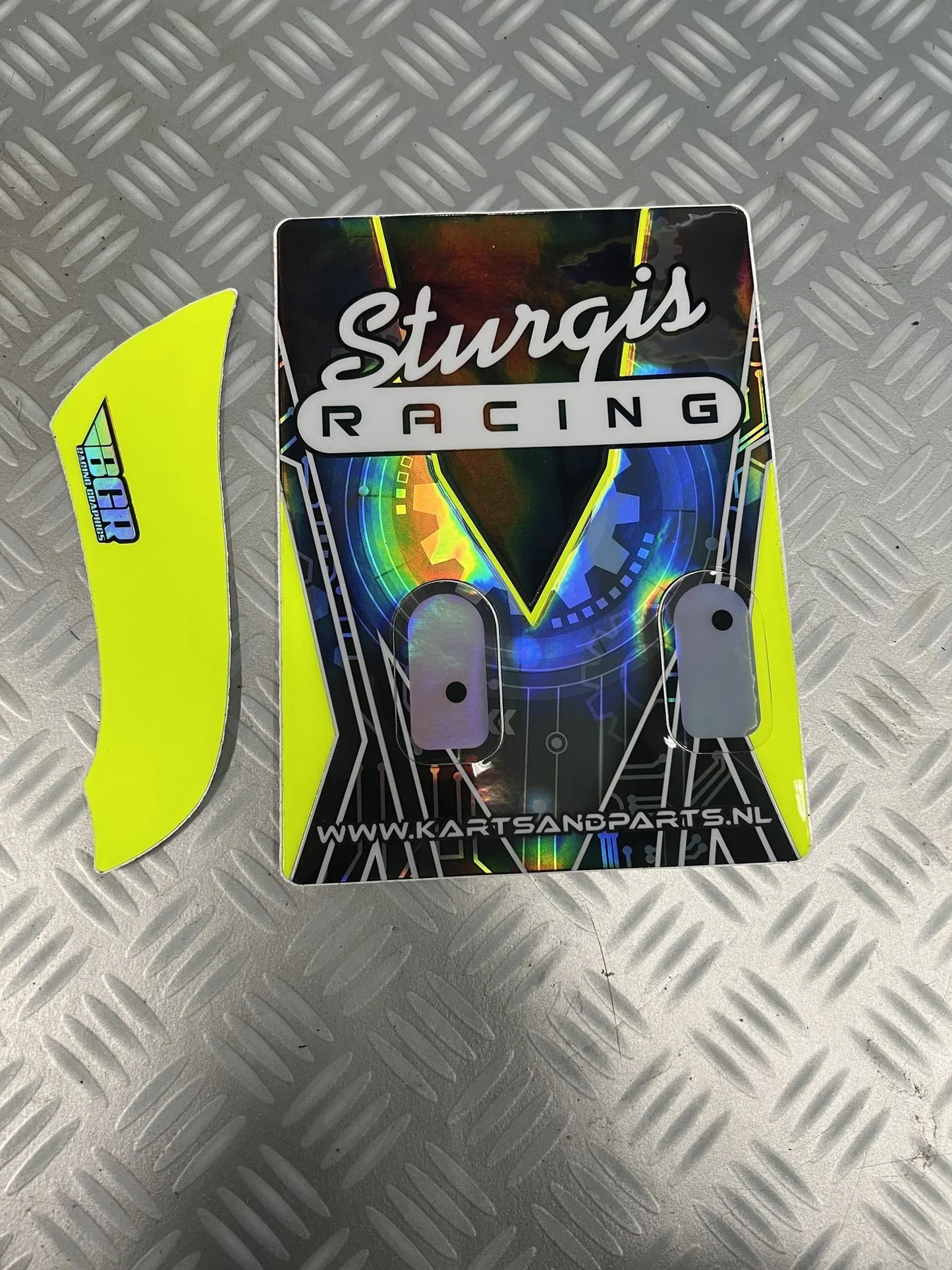 Sturgis Racing sticker carbon cover Honda GX motor - KartKings