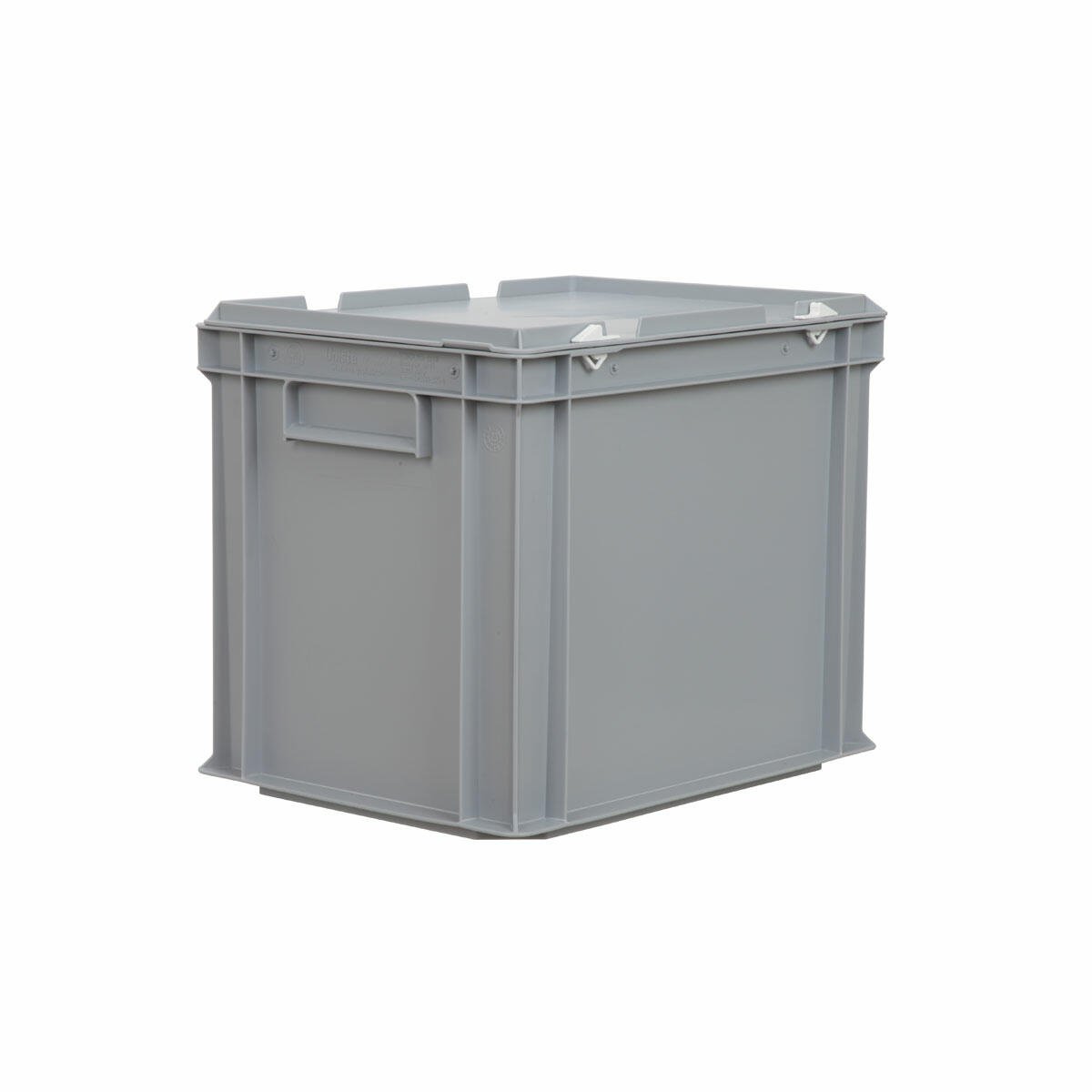 Boîte de rangement RR en plastique avec couvercle verrouillable 57 x 37 x 40, 7 cm