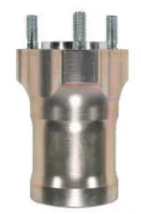 LenzoKart magnesium voorwielnaaf 25x96mm - KartKings