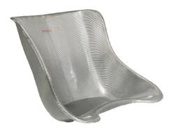 Chaise Intrepid assise argentée taille 1 (28 CM)