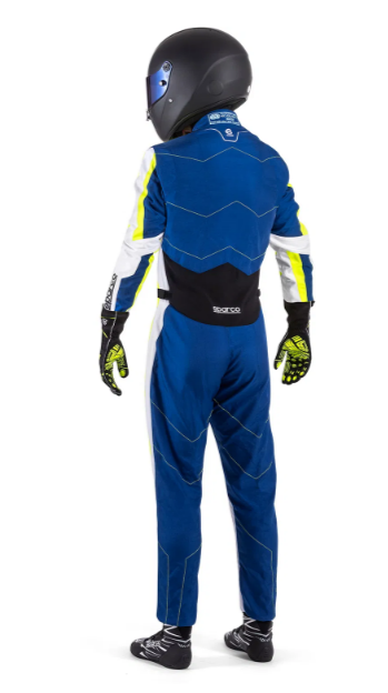 Combinaison Sparco Kerb Advanced bleu/jaune