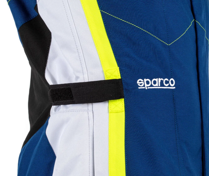 Combinaison Sparco Kerb Advanced bleu/jaune