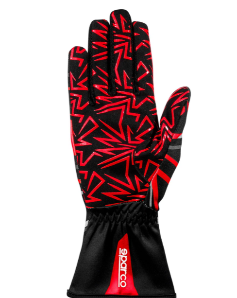 Gants de karting Sparco K-rookie noir/rouge