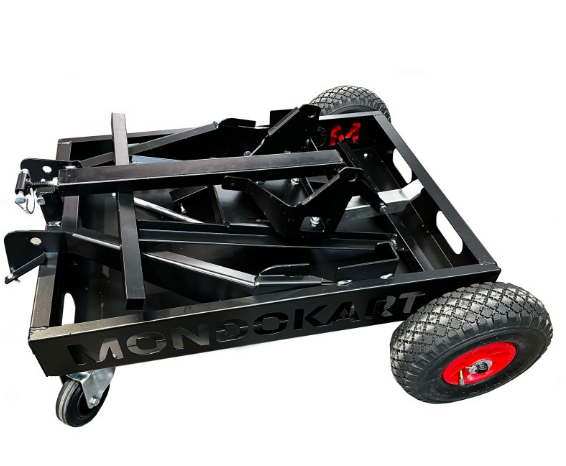 Chariot de kart inclinable