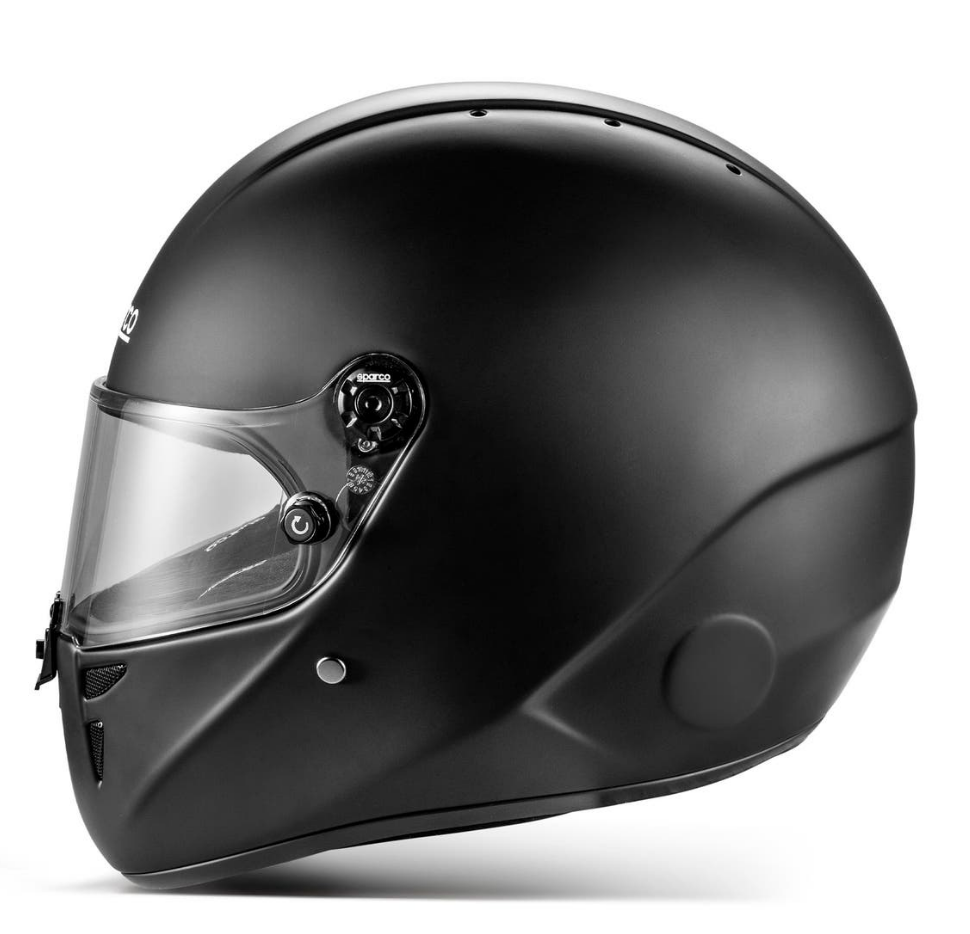 Casque de karting Sparco Stealth FIA 8878-2024 noir mat