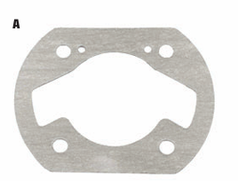 Joint d'embase de cylindre LKE R14 VO 0, 3 mm