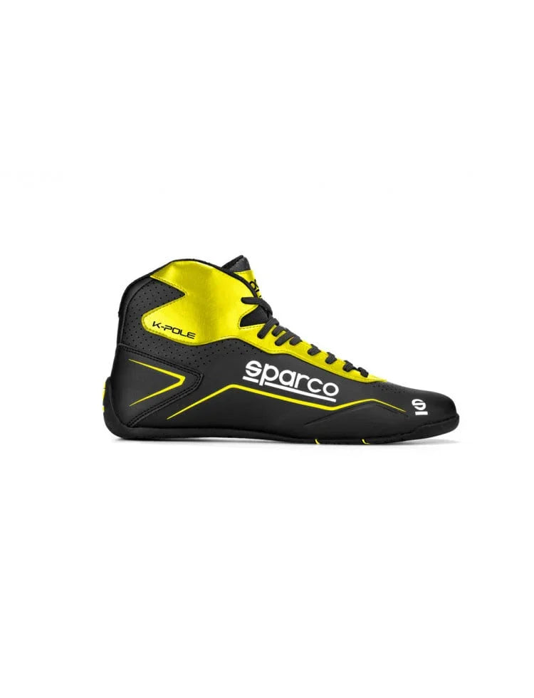 Sparco K-pole zwart/geel - KartKings