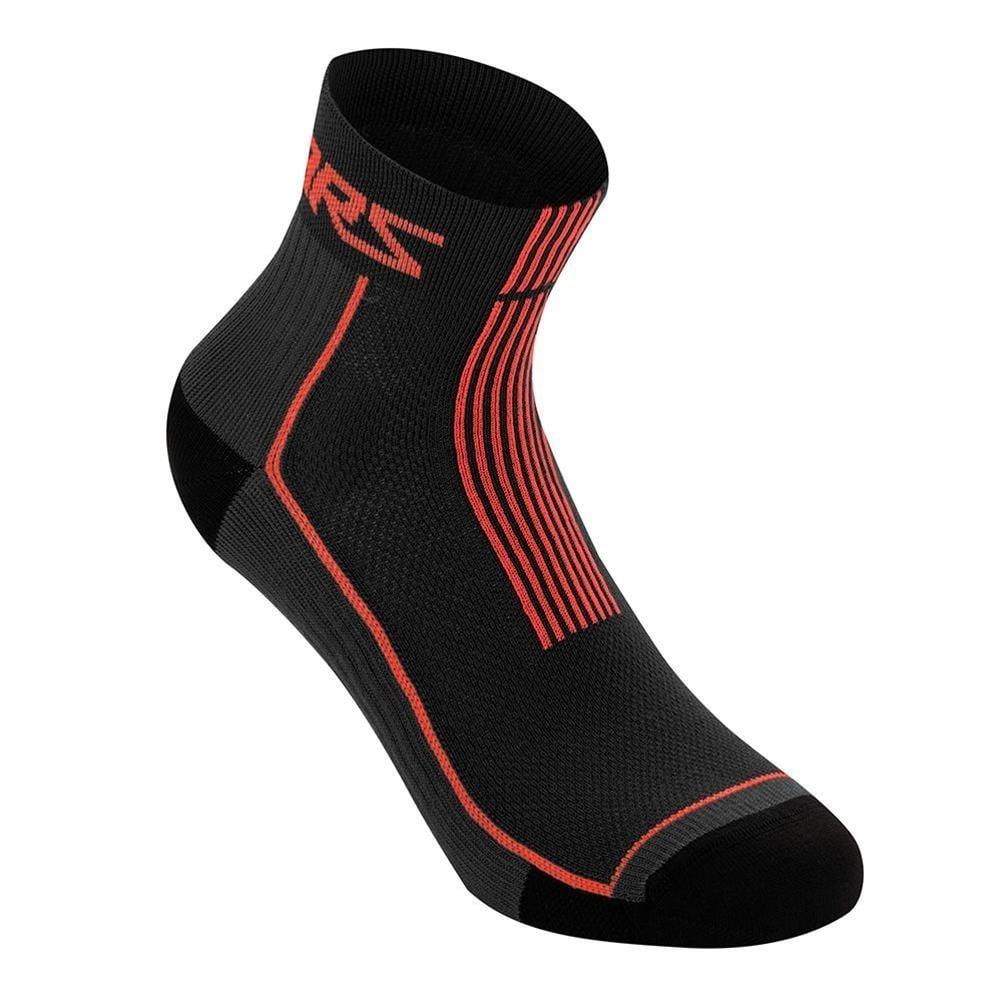 Alpinestars zomer sokken zwart/rood - KartKings