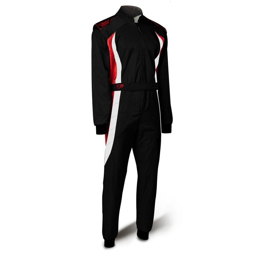 Combinaison de vitesse Detroit HS-3 Noir/rouge/blanc