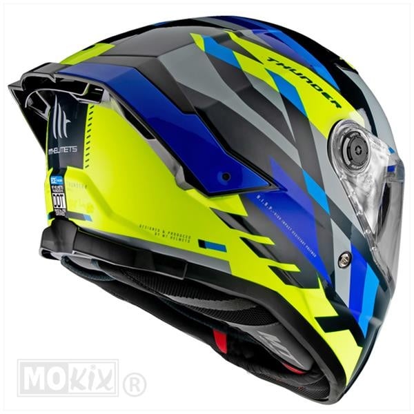 Casque MT Thunder 4 SV ergo noir/bleu