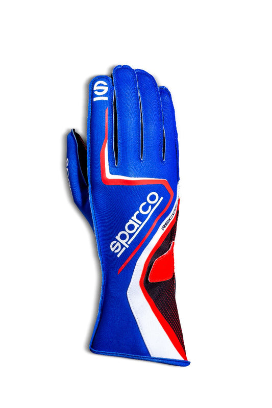 Gants de karting Sparco Record bleu/blanc/rouge