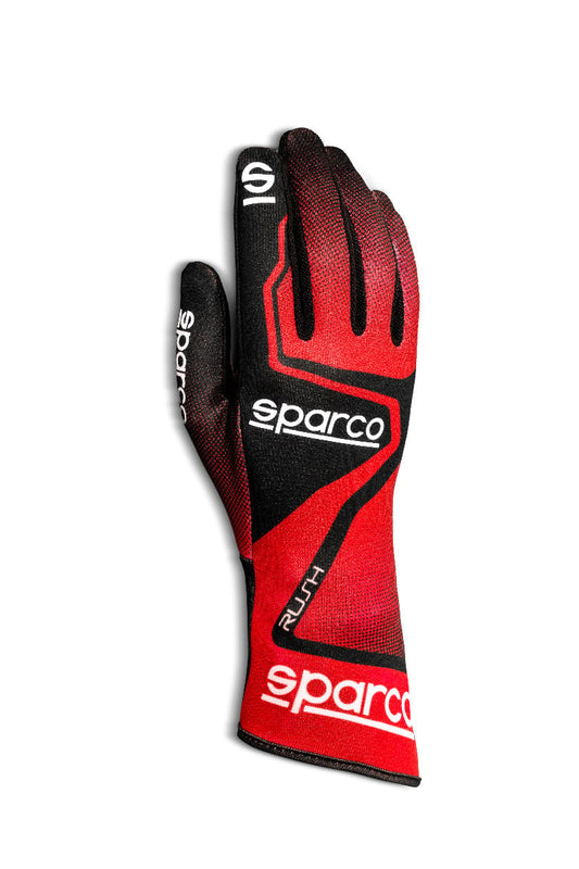Gants de karting Sparco Rush rouge/noir