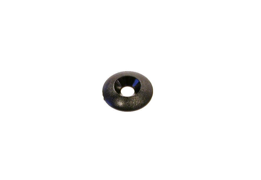 Anneau creux en plastique M8 Noir