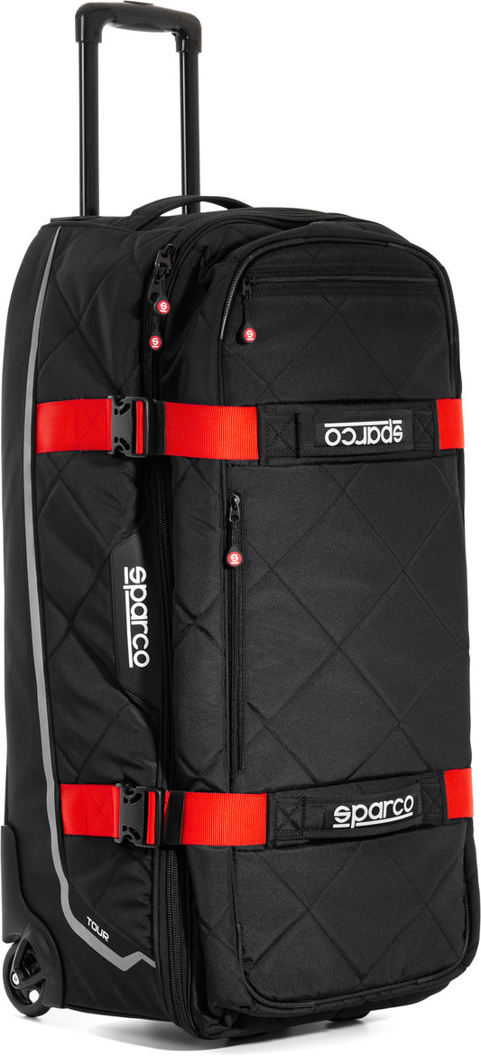 Grand sac de voyage Sparco-noir/rouge