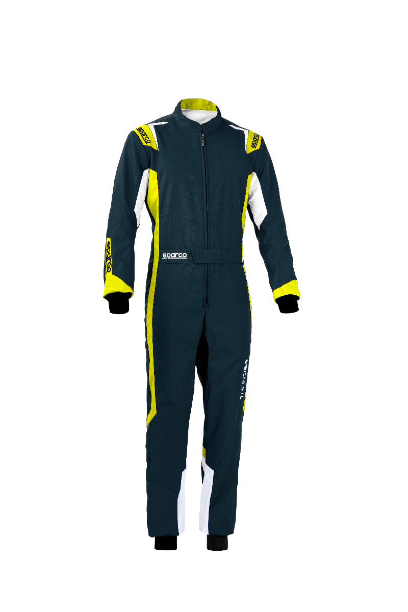 Combinaison Sparco Thunder grise/jaune