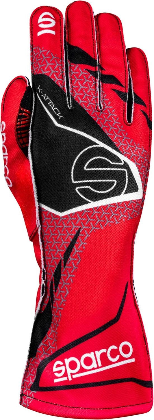 Gants de karting Sparco K-attack Rouge/noir