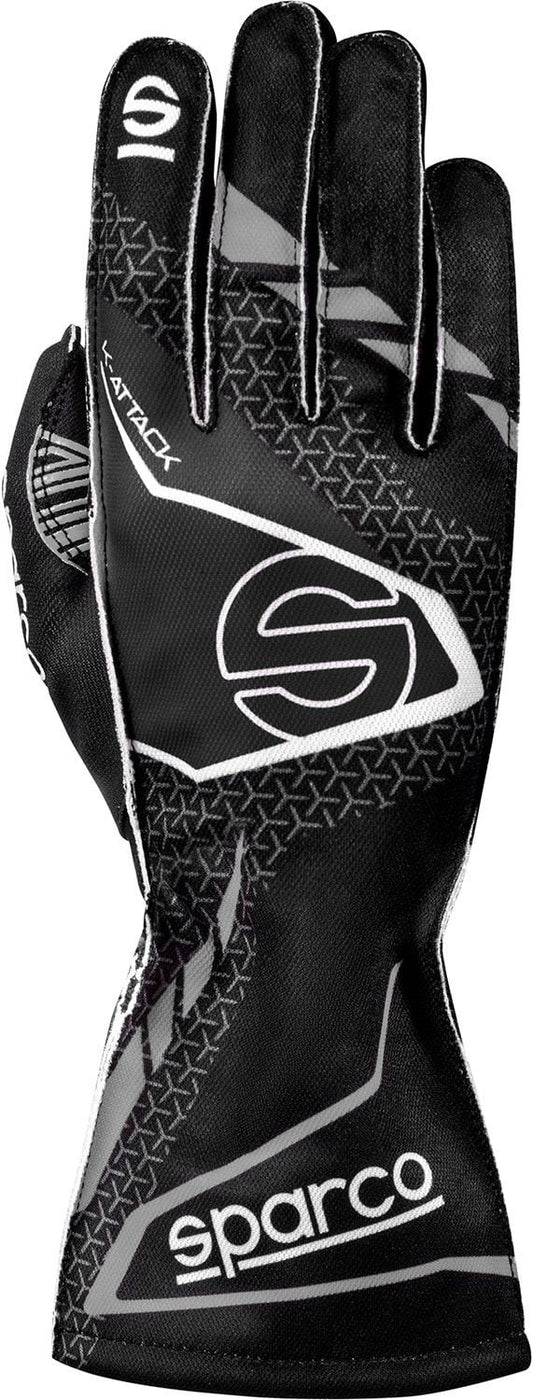 Gants de karting Sparco K-attack noir/gris